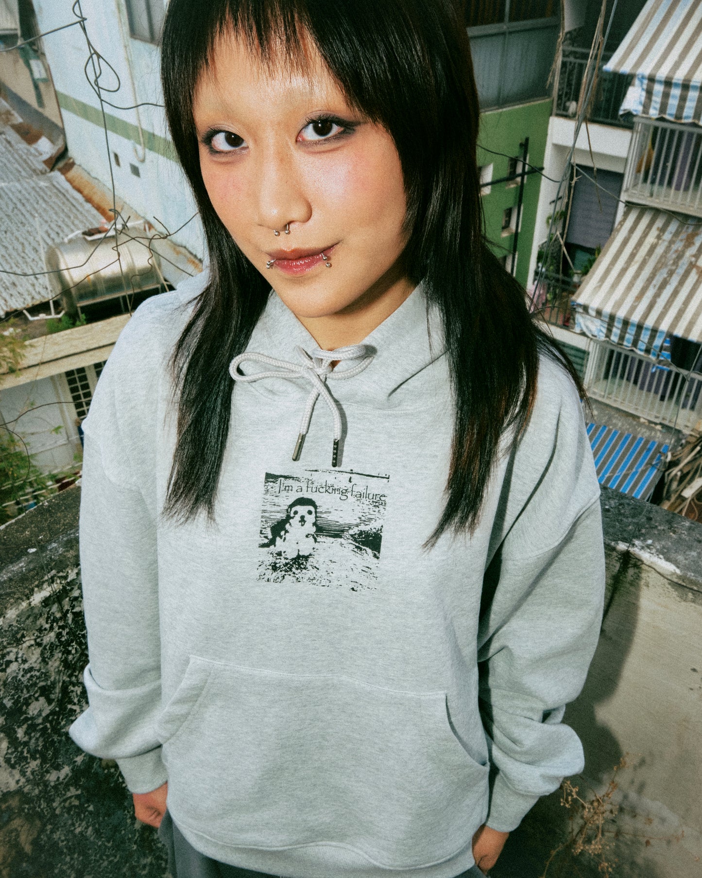 gray-dog-hoodie afterparty astoud