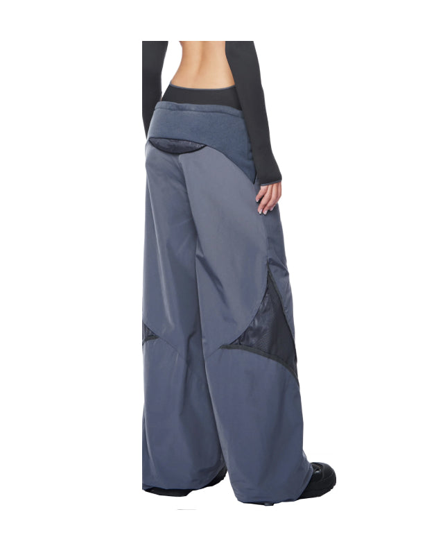 Low Crotch Wide Pants
