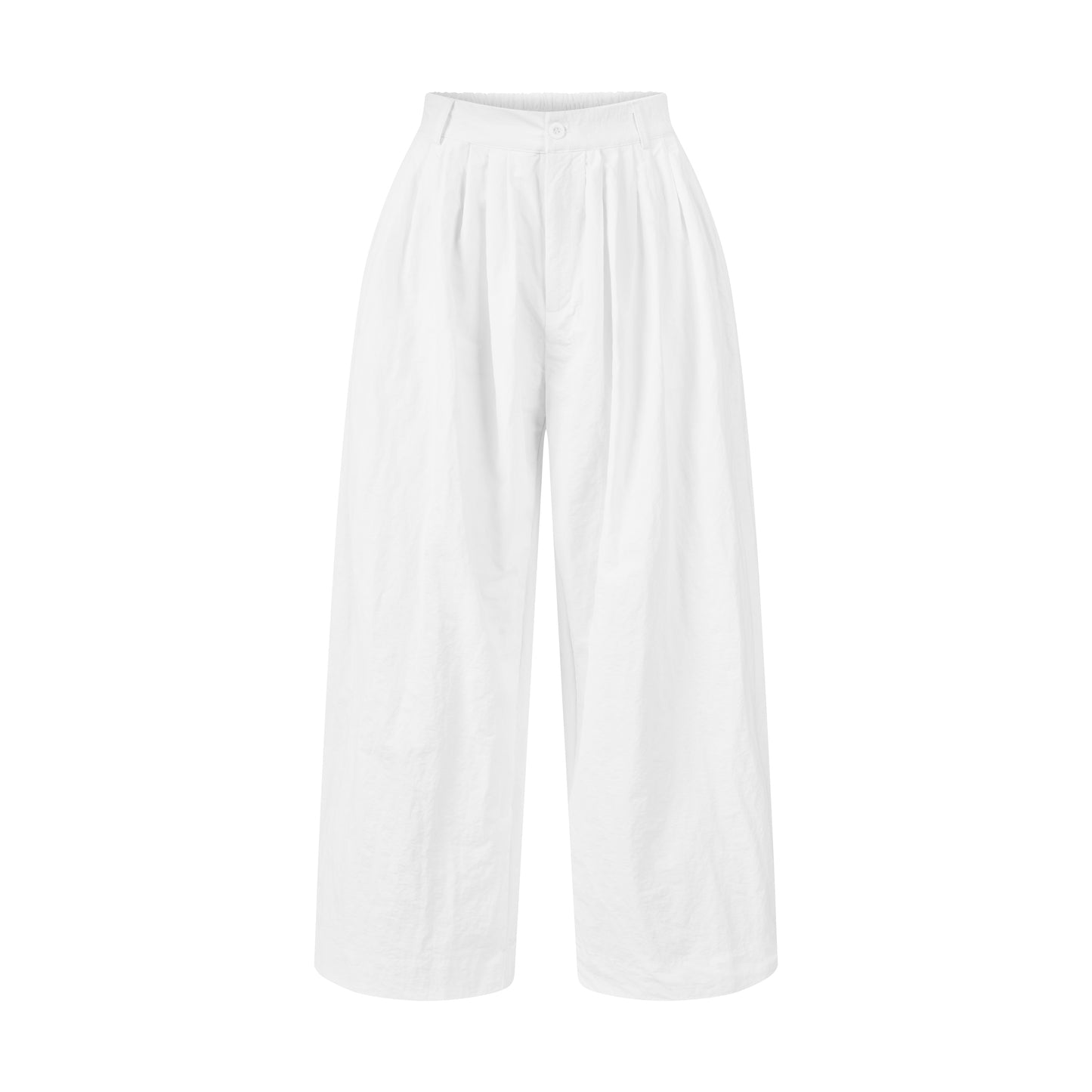 White 9wide Pants