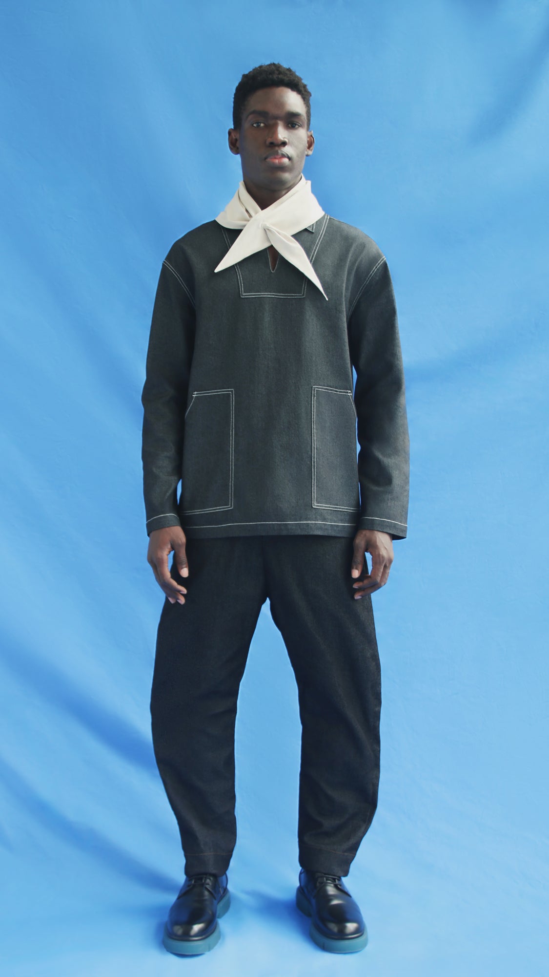 botter-shirt-green-denim-ain-astoud