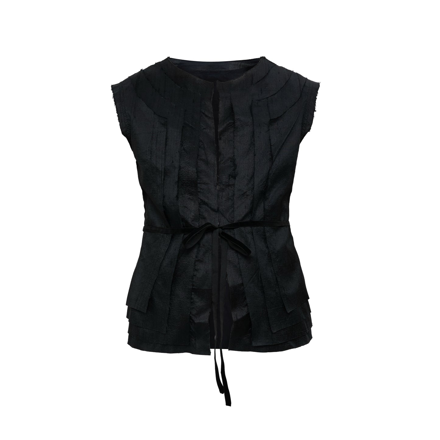 Caravelle Tussah Silk Gilet AN HERITAGE ASTOUD