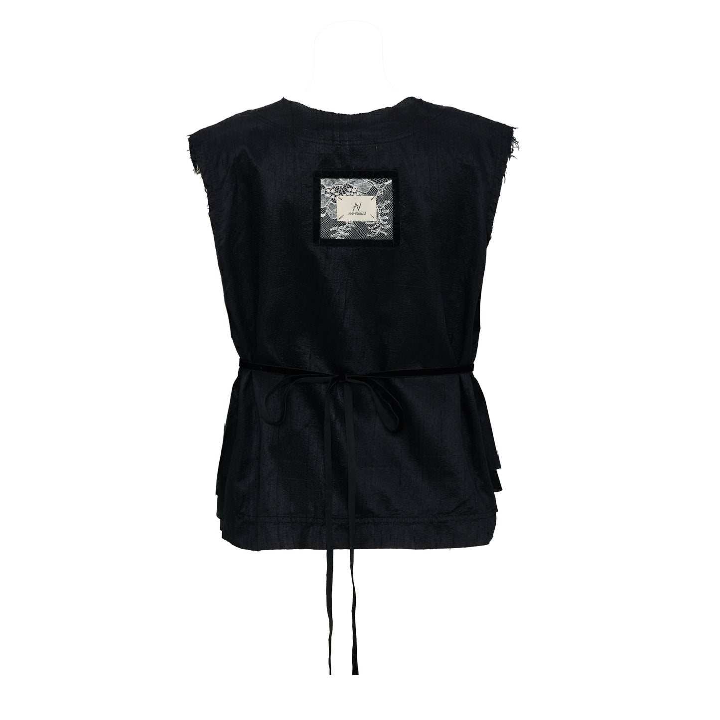 Caravelle Tussah Silk Gilet AN HERITAGE ASTOUD