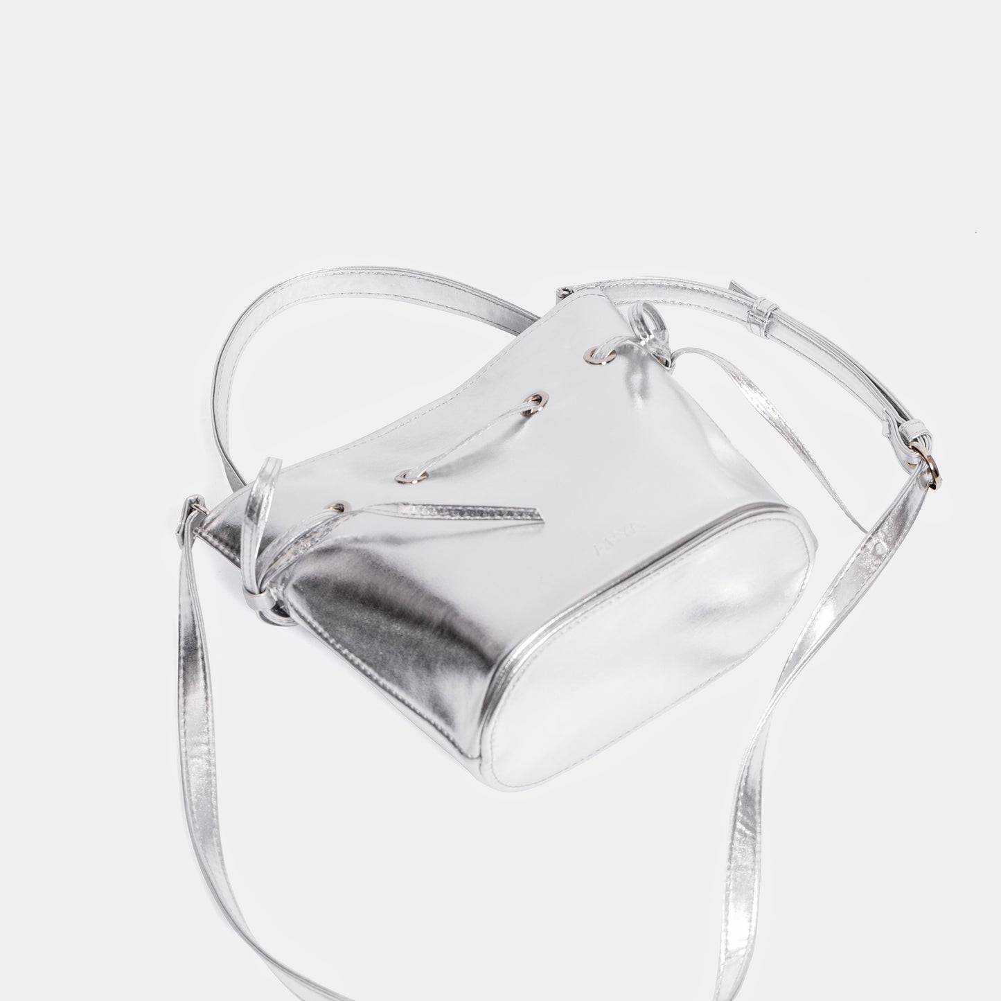 Black Bow Sides Bucket Bag