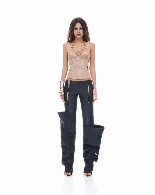 Boot Pants Jeans liniss astoud