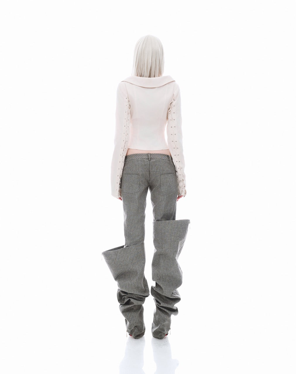 Boot Pants Grey liniss astoud