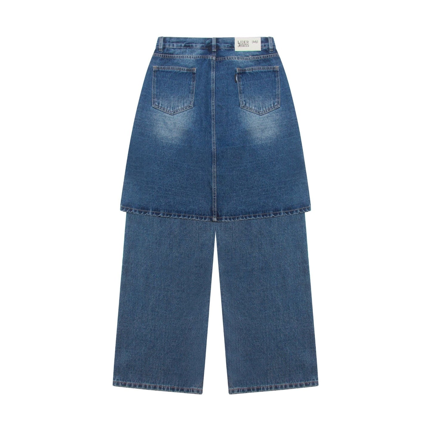 layered-kilt-jeans-LIDER