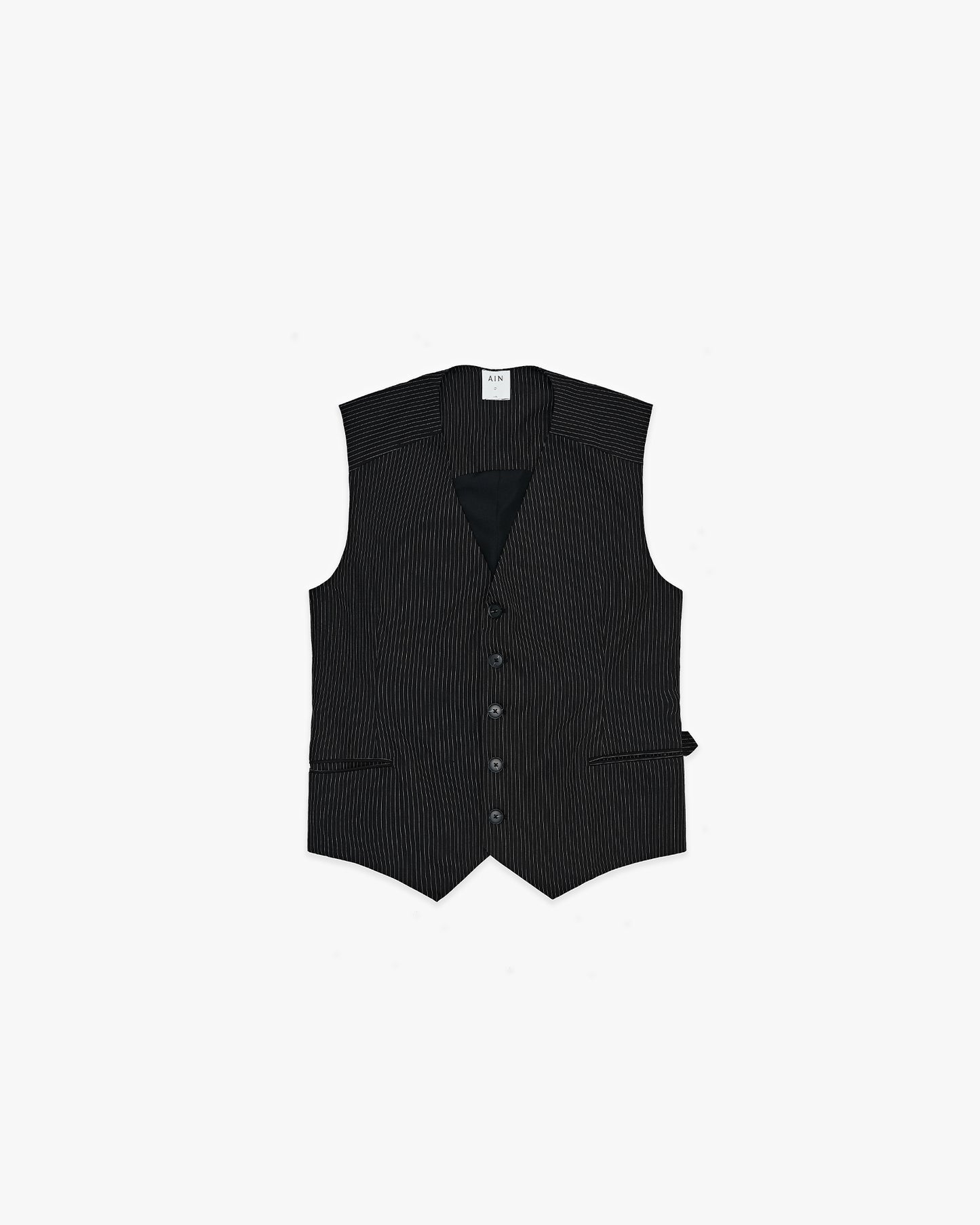 Striped Black Daiwa Gilet AIN Astoud