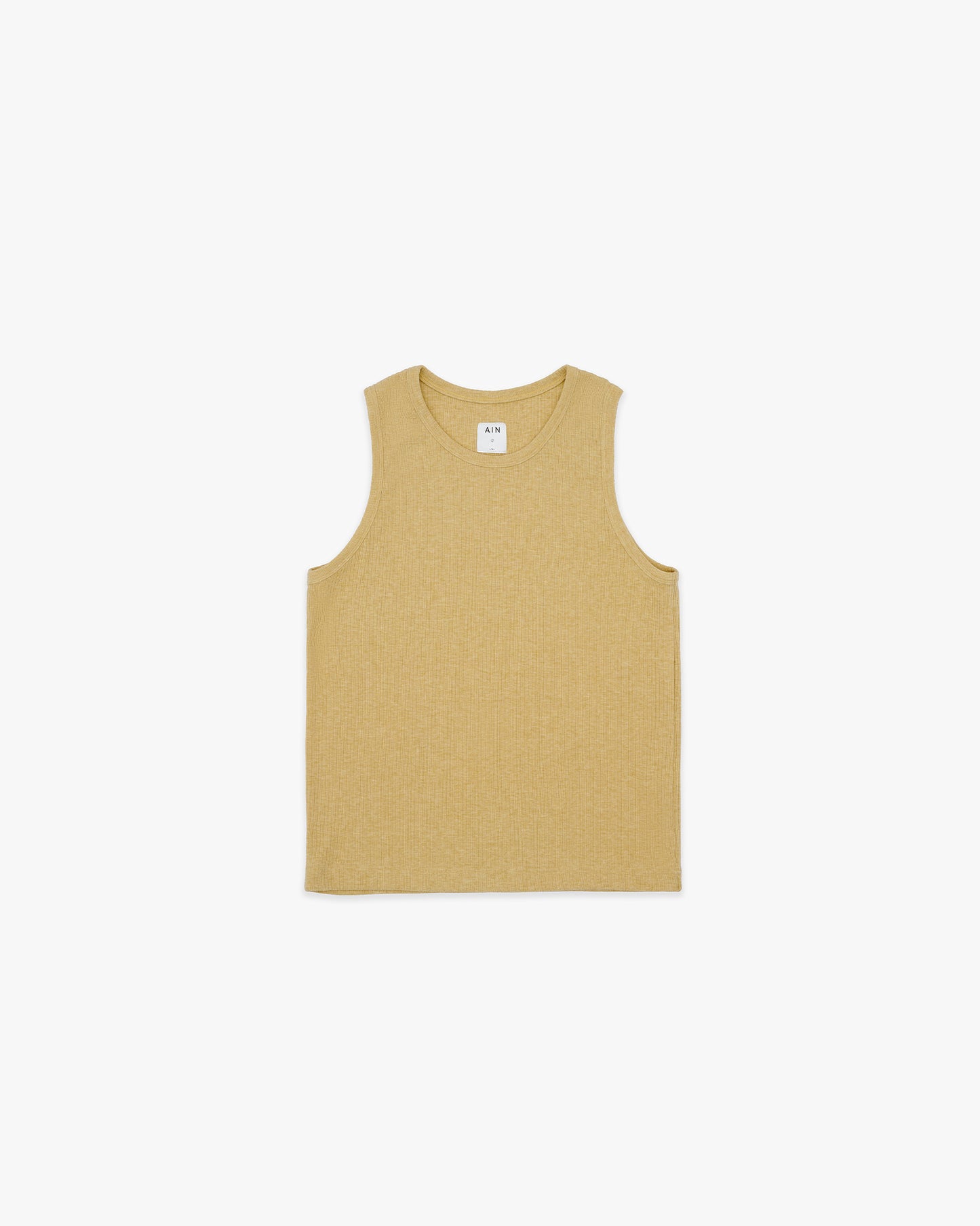Yellow Esh Tank Top AIN Astoud