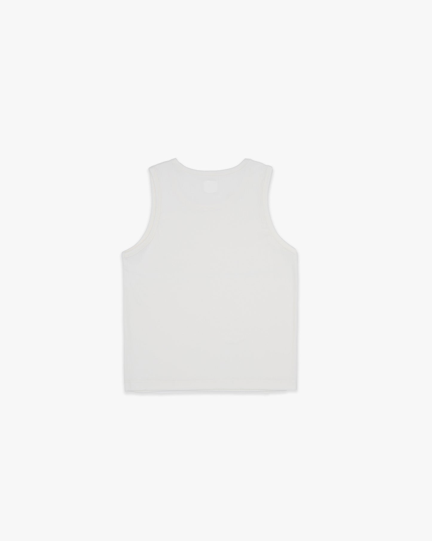 White Esh Tank Top AIN Astoud
