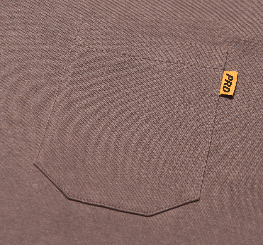 Brown Pocket Tee