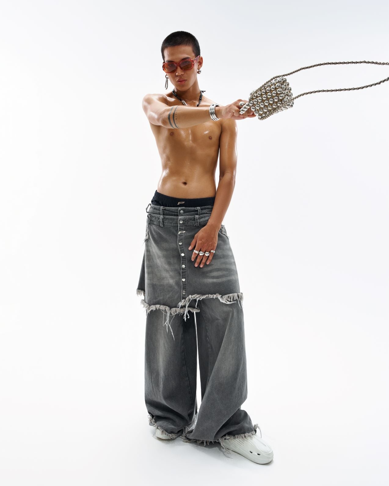p-washed-denim-skirt-layered-jean-grey-THEPRSN