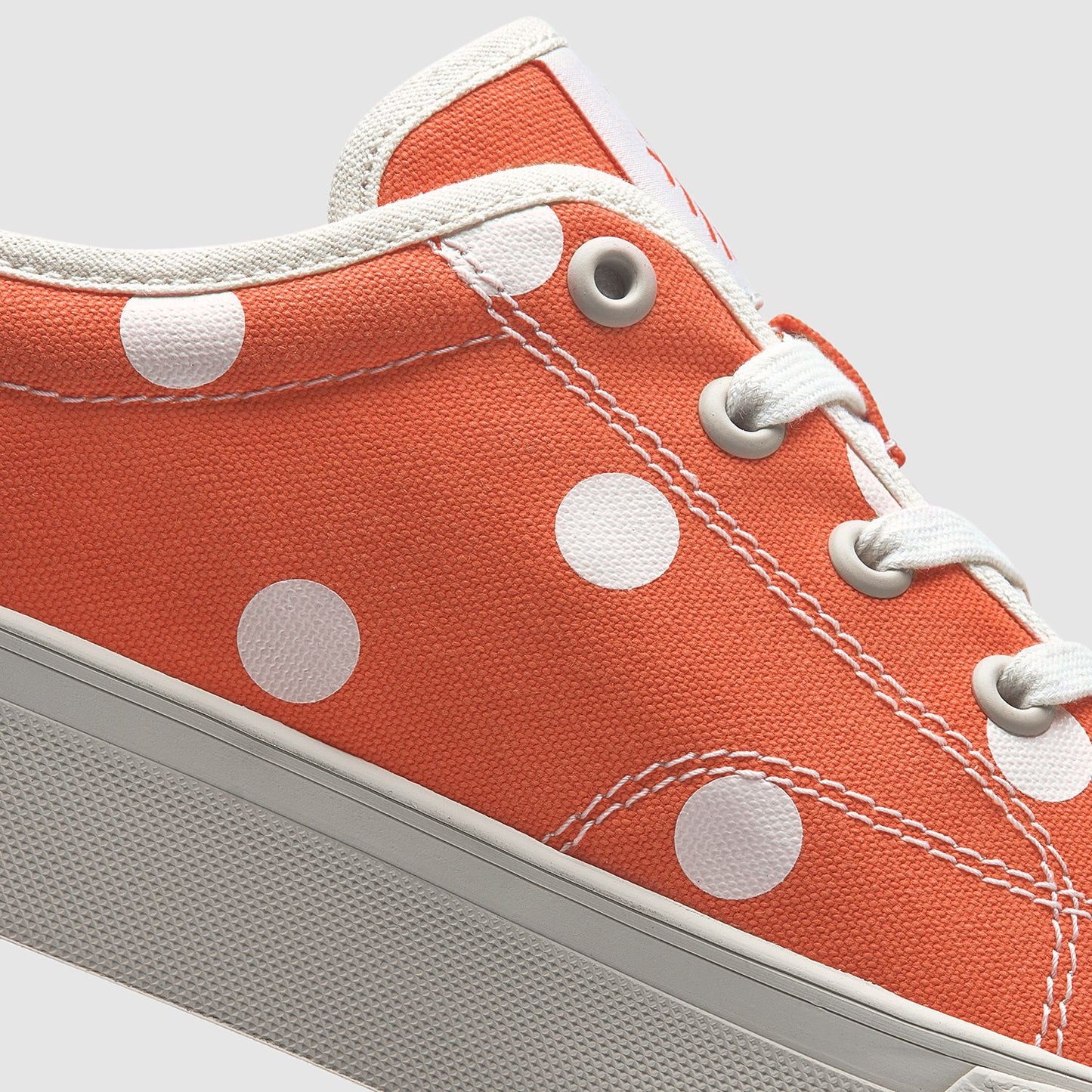 Pattas Polka Dots Low Top Coral Rose