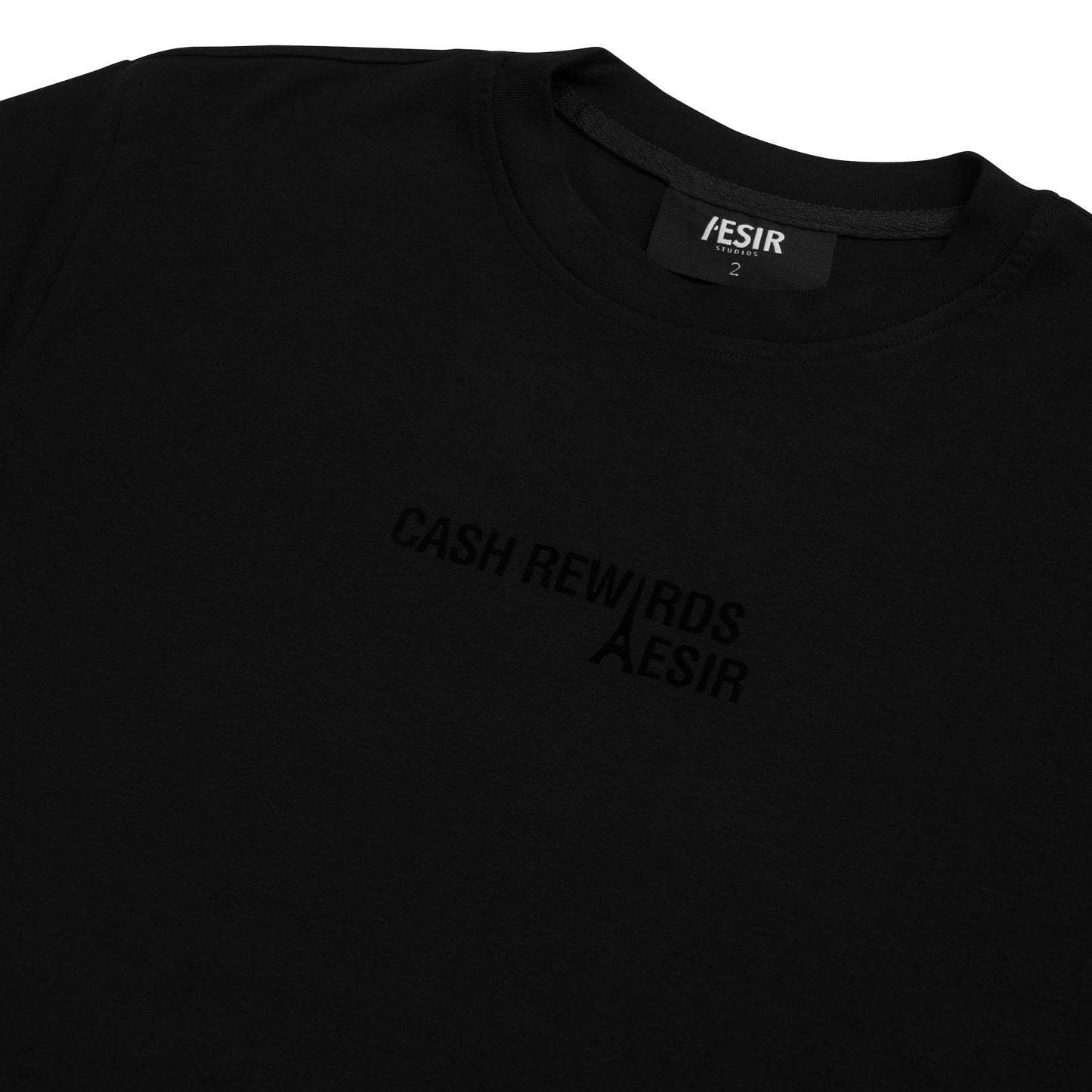 Black Paris Baby Tee