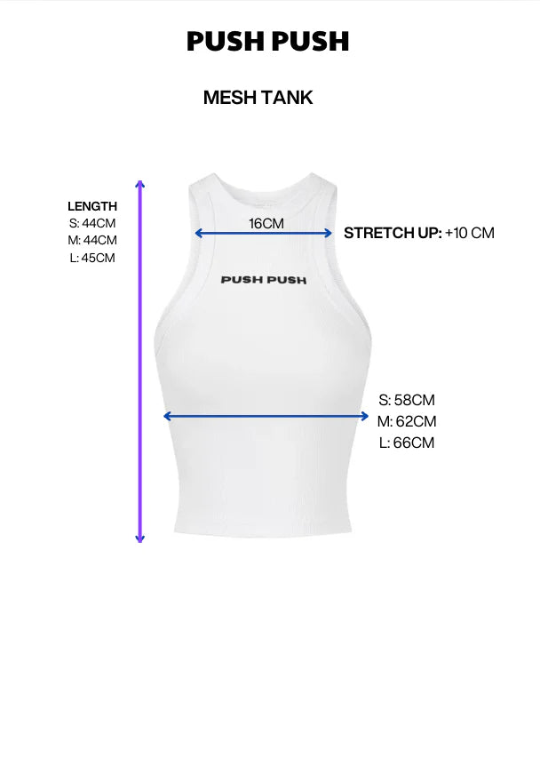 mesh-tanktop push push astoud