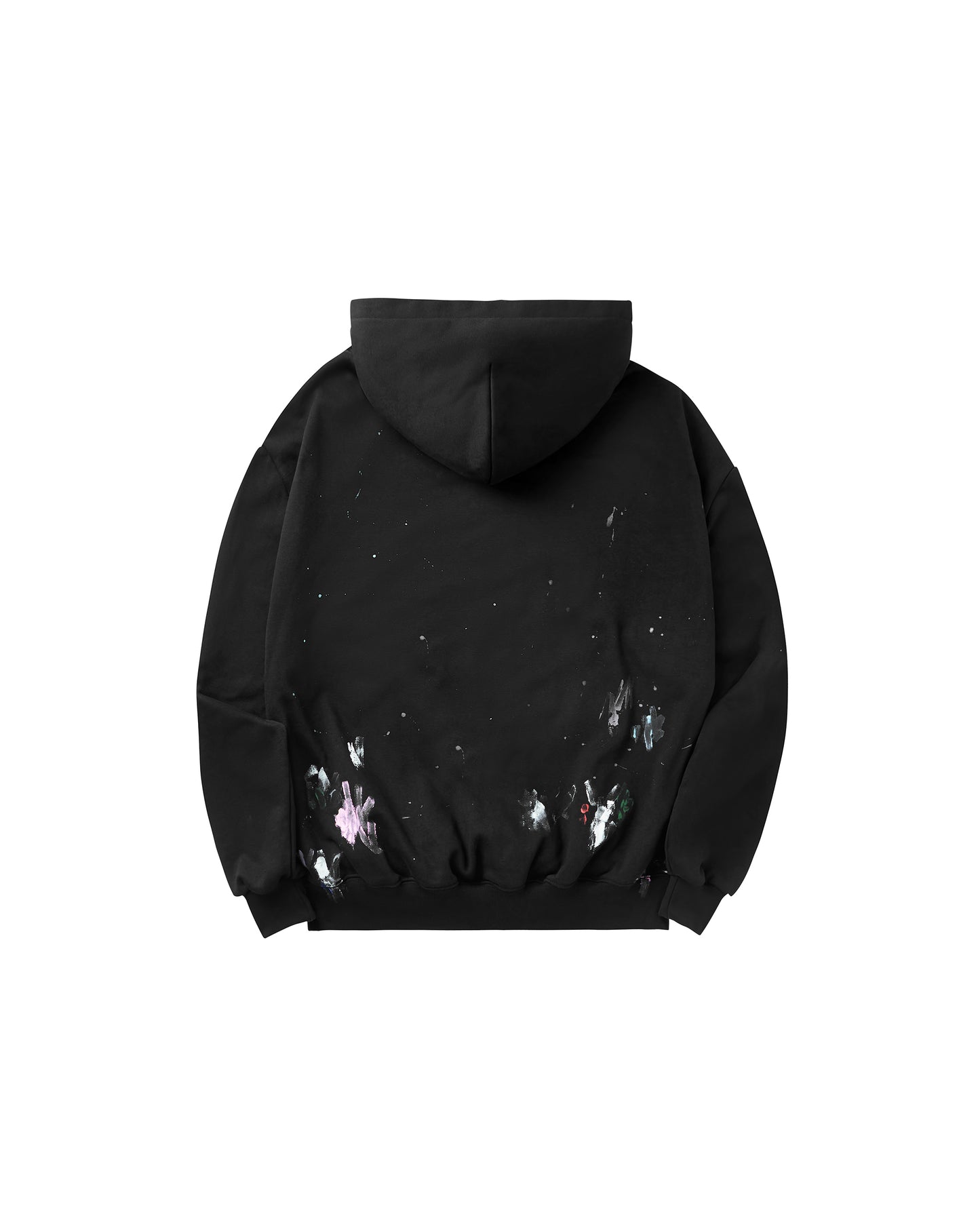black-paint-splatter-zip-up-hoodie-FRAGILE-CLUB
