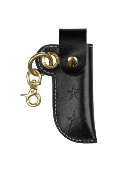 black-uno-star-leather-lighter-cover paradise saigon astoud
