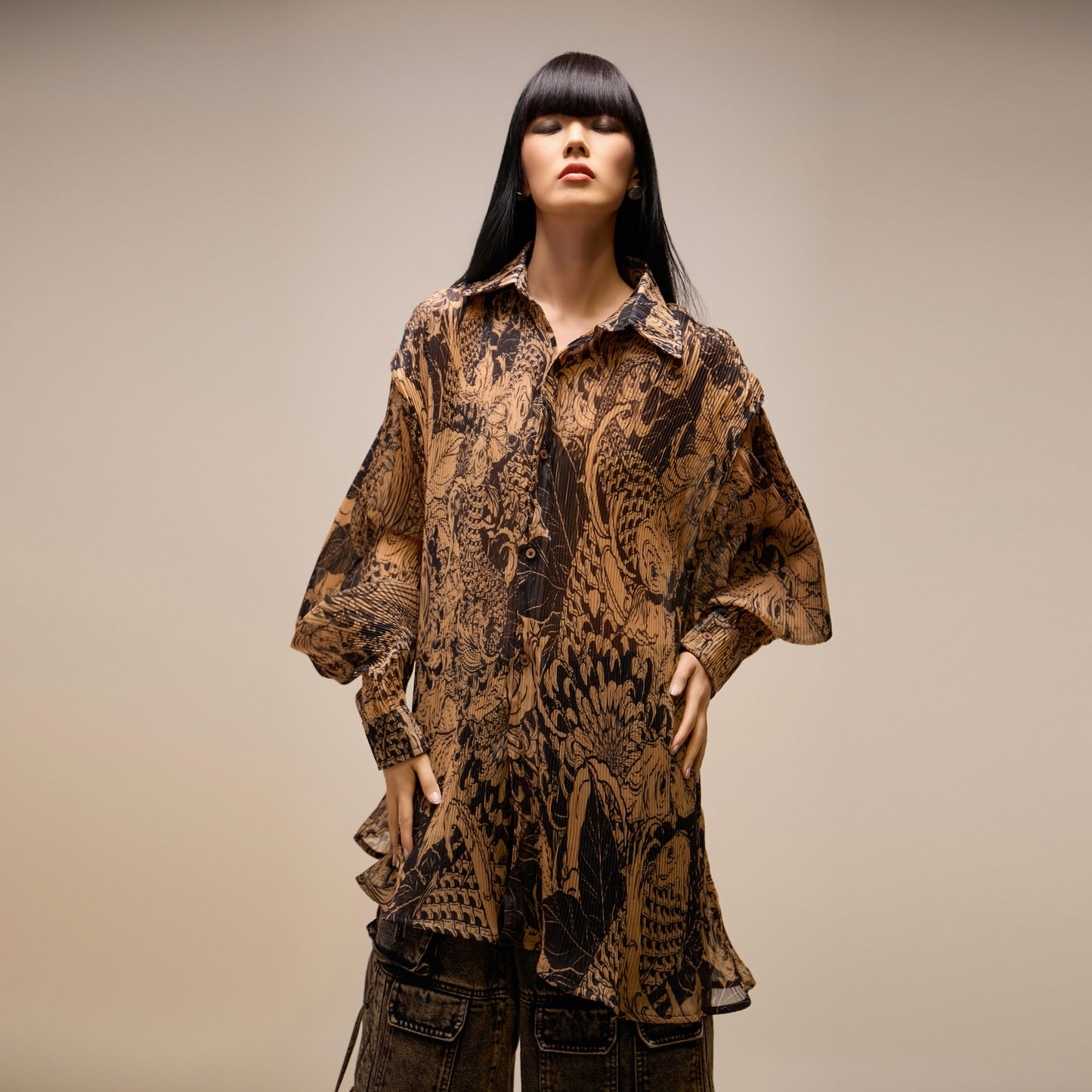 tattoo-pleated-shirt ducstudio astoud