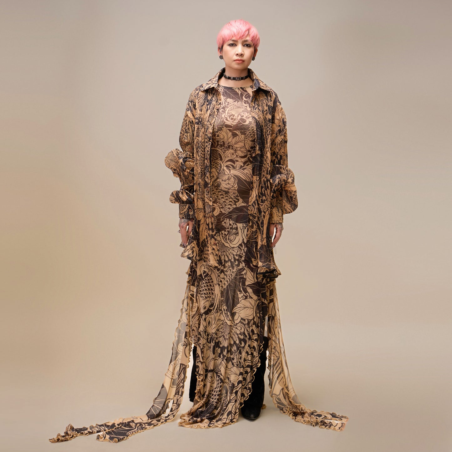 tattoo-pleated-shirt ducstudio astoud