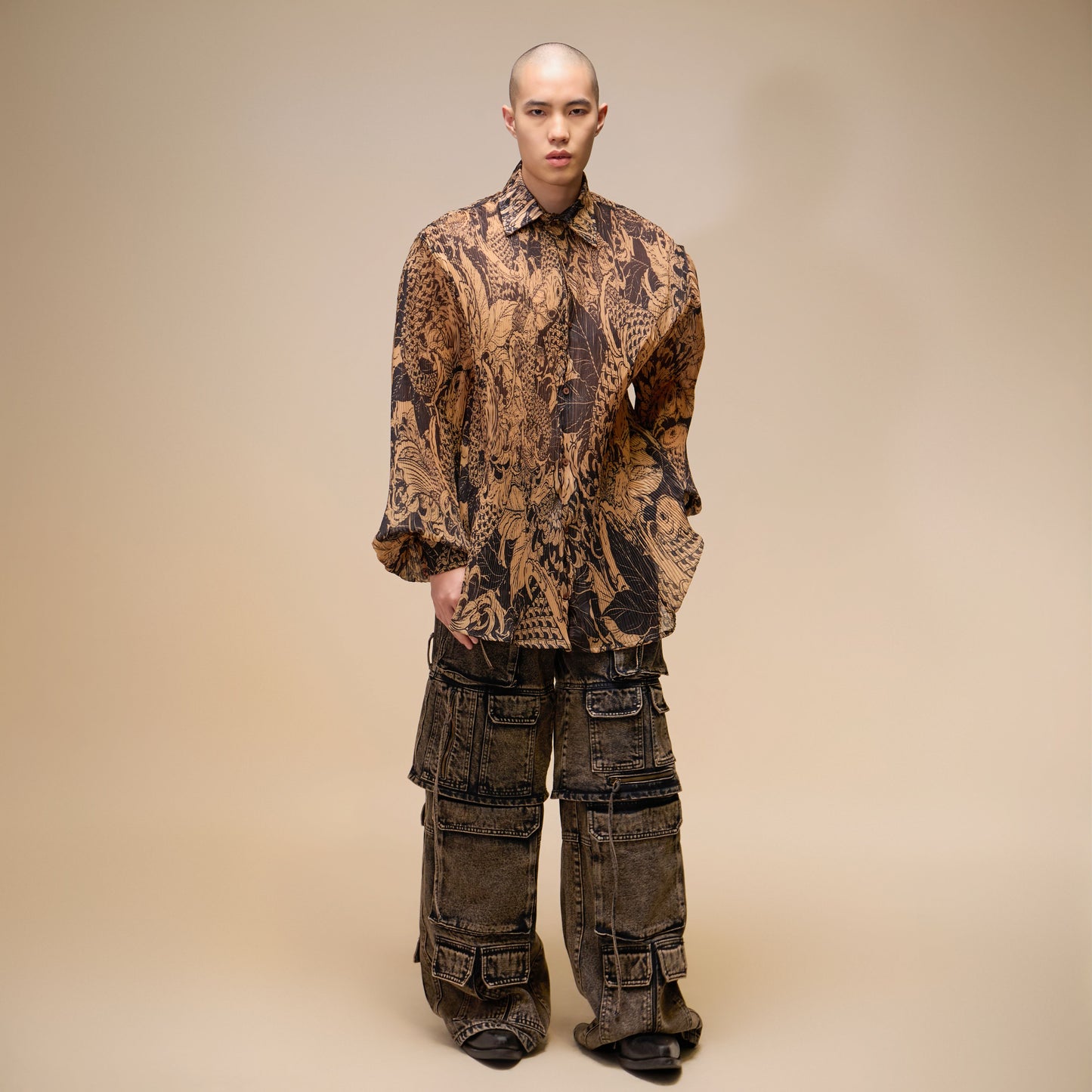 tattoo-pleated-shirt ducstudio astoud