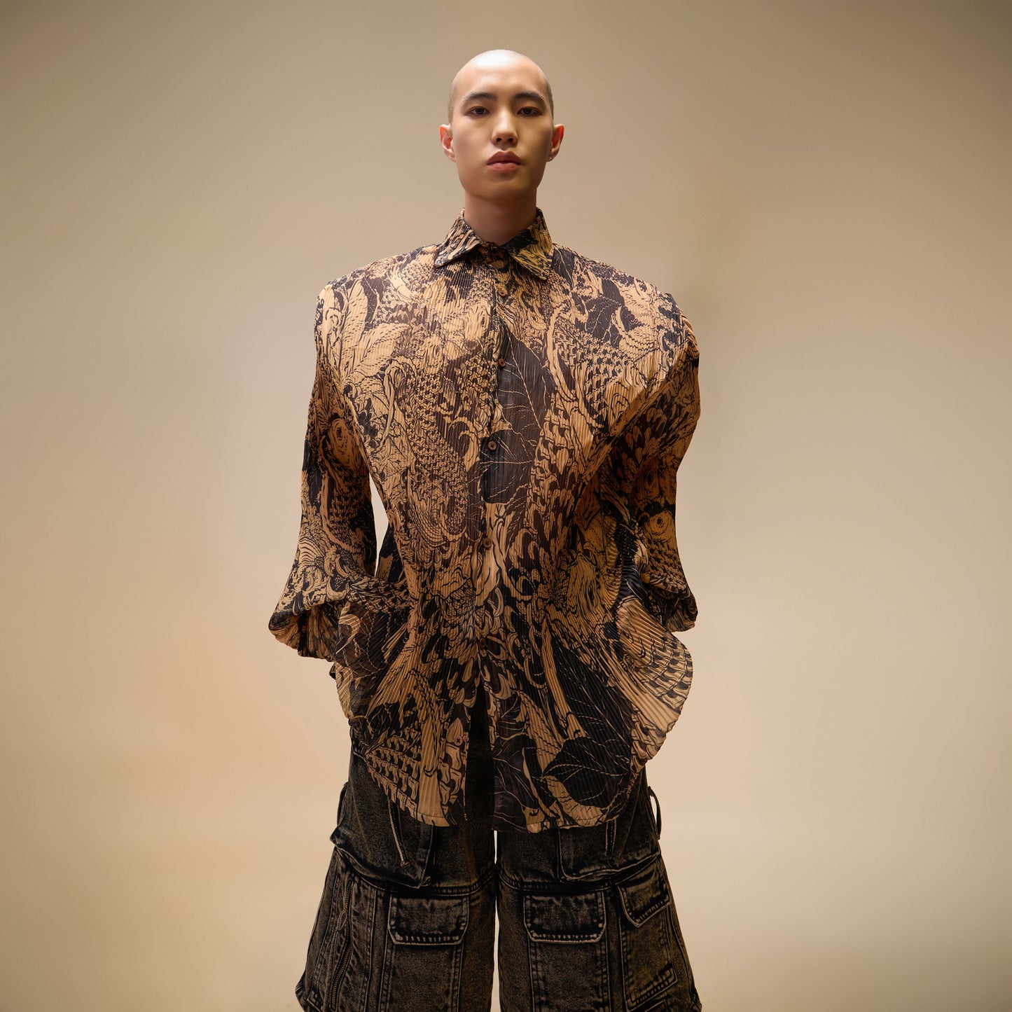 tattoo-pleated-shirt ducstudio astoud