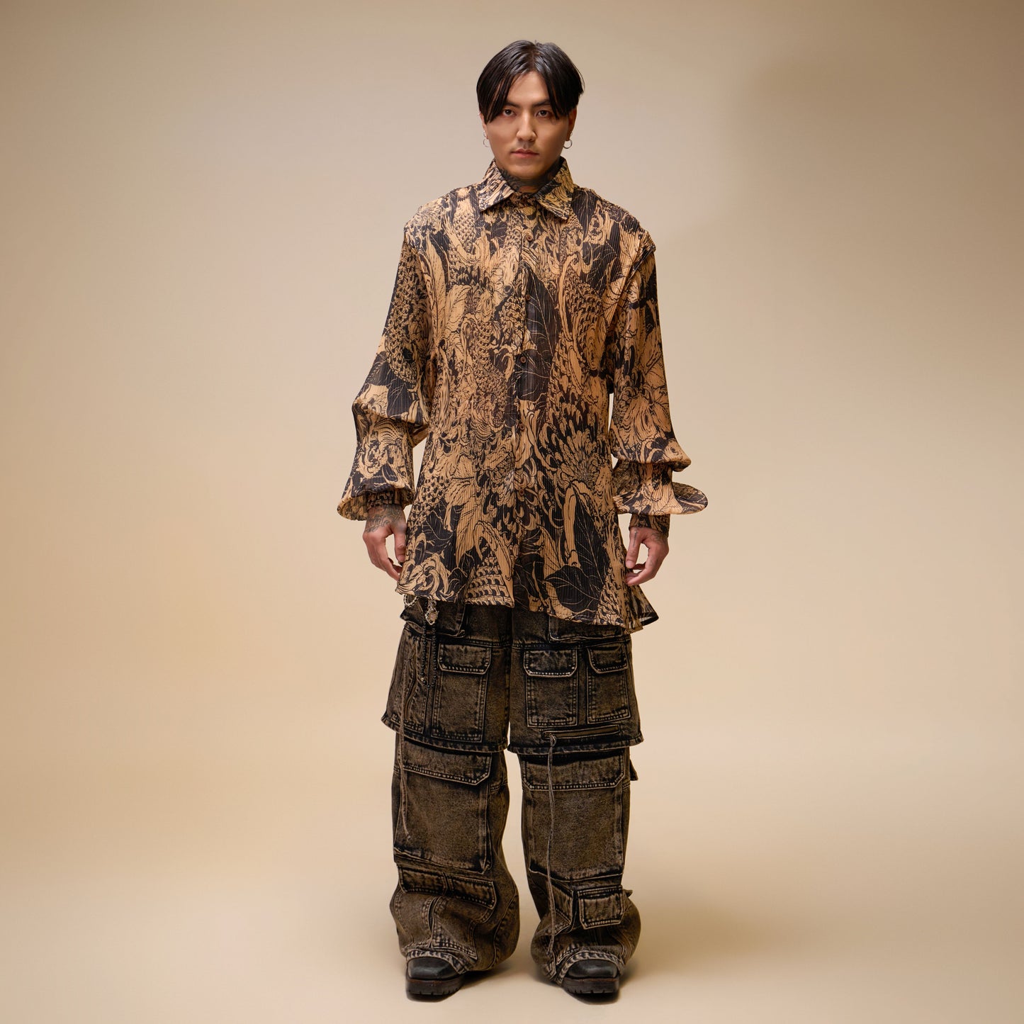 tattoo-pleated-shirt ducstudio astoud