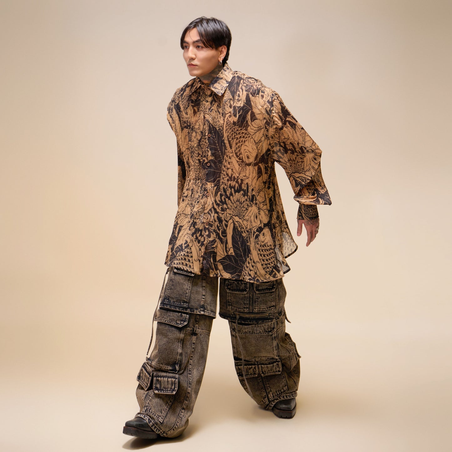 tattoo-pleated-shirt ducstudio astoud