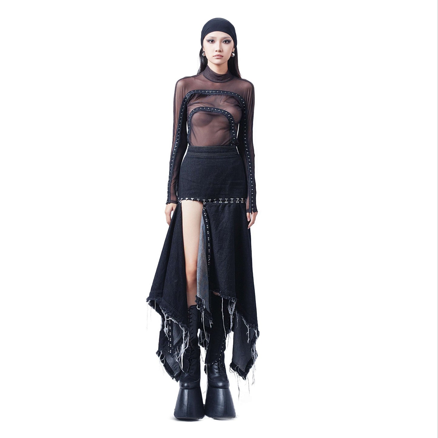 disassembled-denim-dress-DUC STUDIO