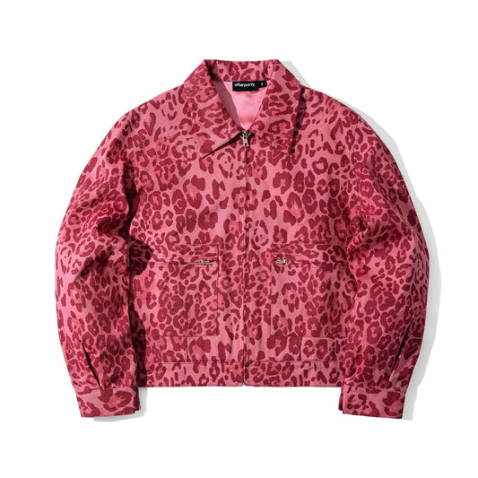 Pink Leopard Jacket