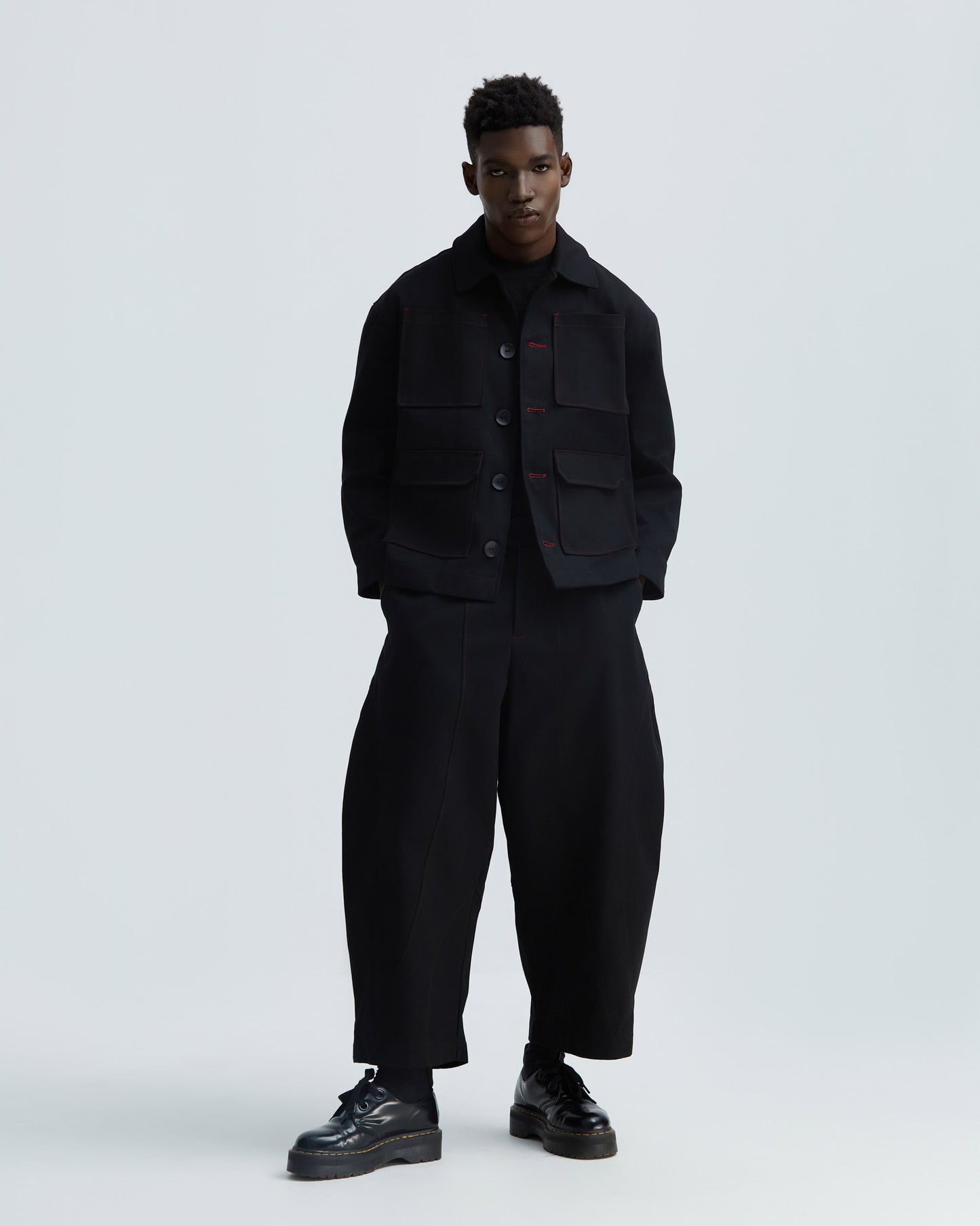FOUR-POCKET JACKET | BLACK