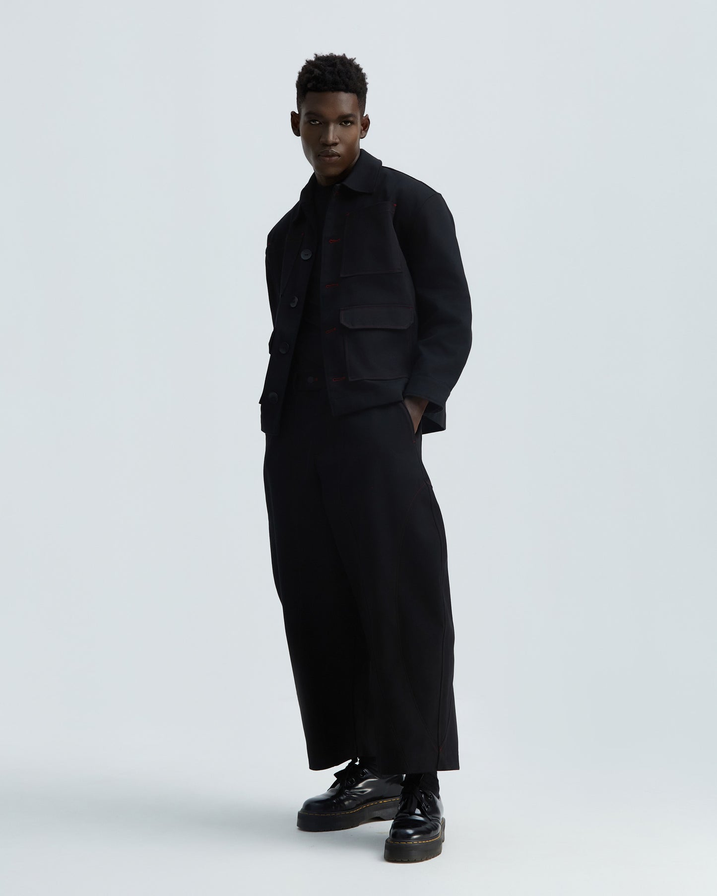 FOUR-POCKET JACKET | BLACK