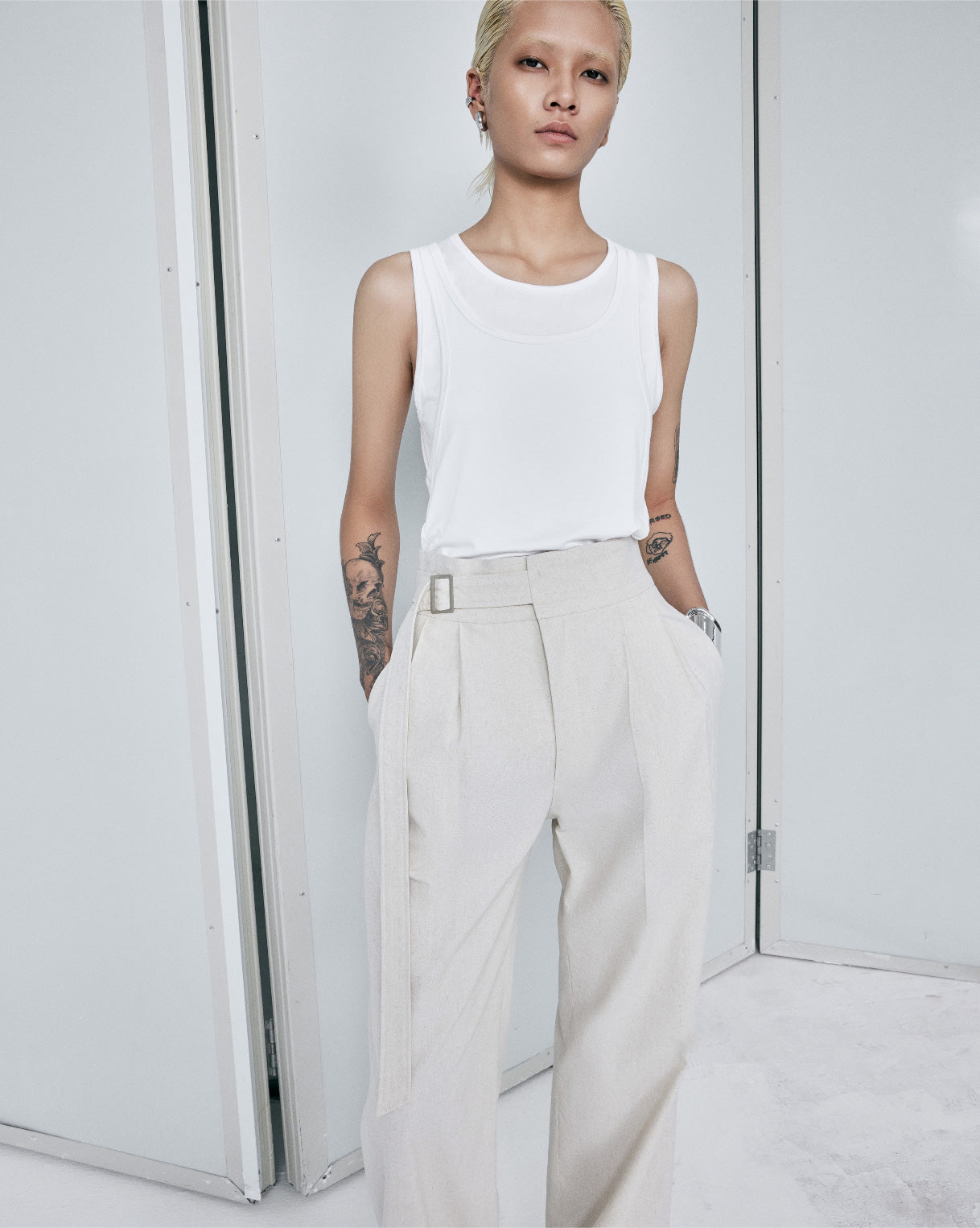white-cotton-doubled-tank-top-FORTYTHREE-astoud