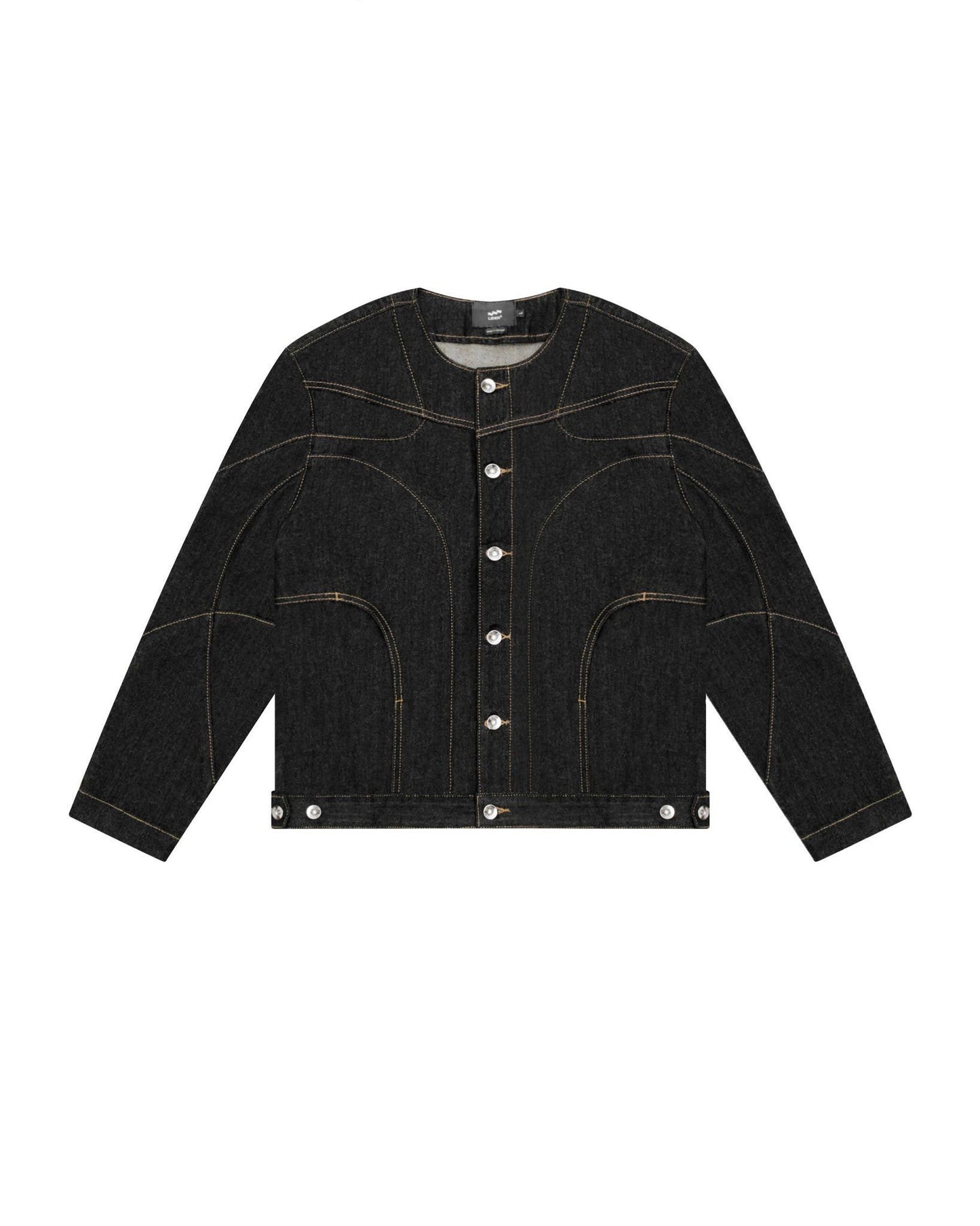 Woodland Non-collar Denim Jacket