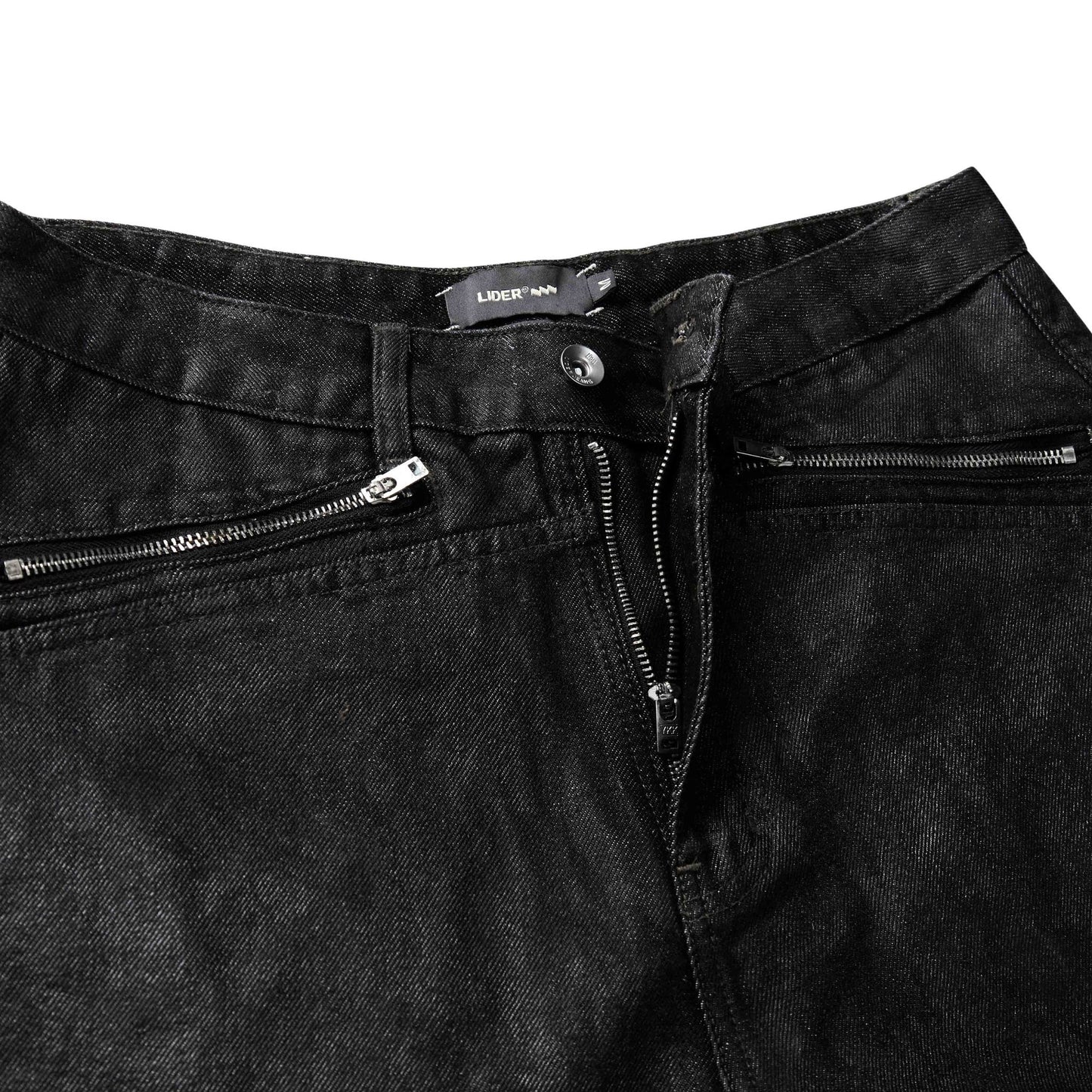 washed-black-overrolled-carpenter-shorts lider astoud