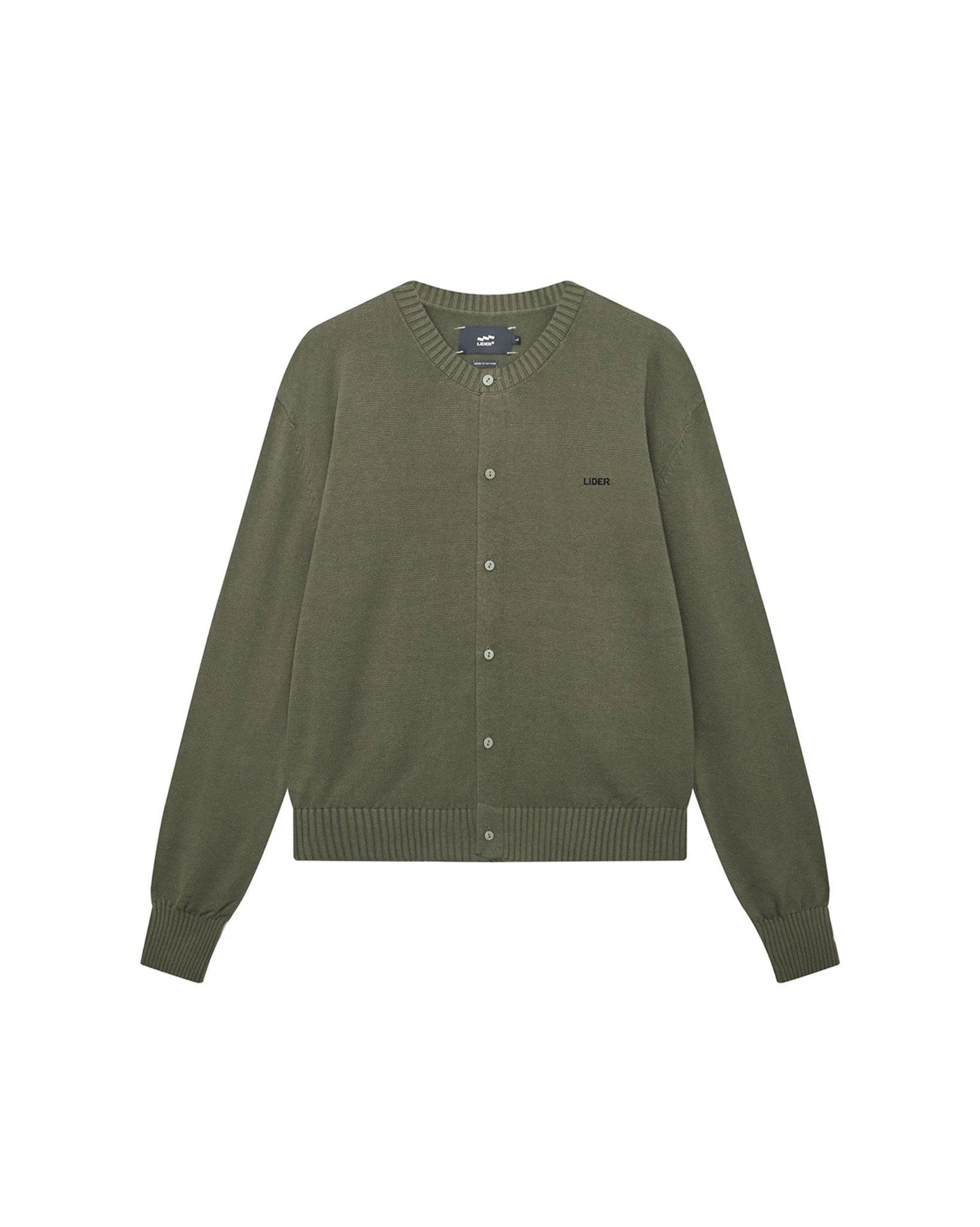 olive-autumnal-knit-cardigan lider astoud