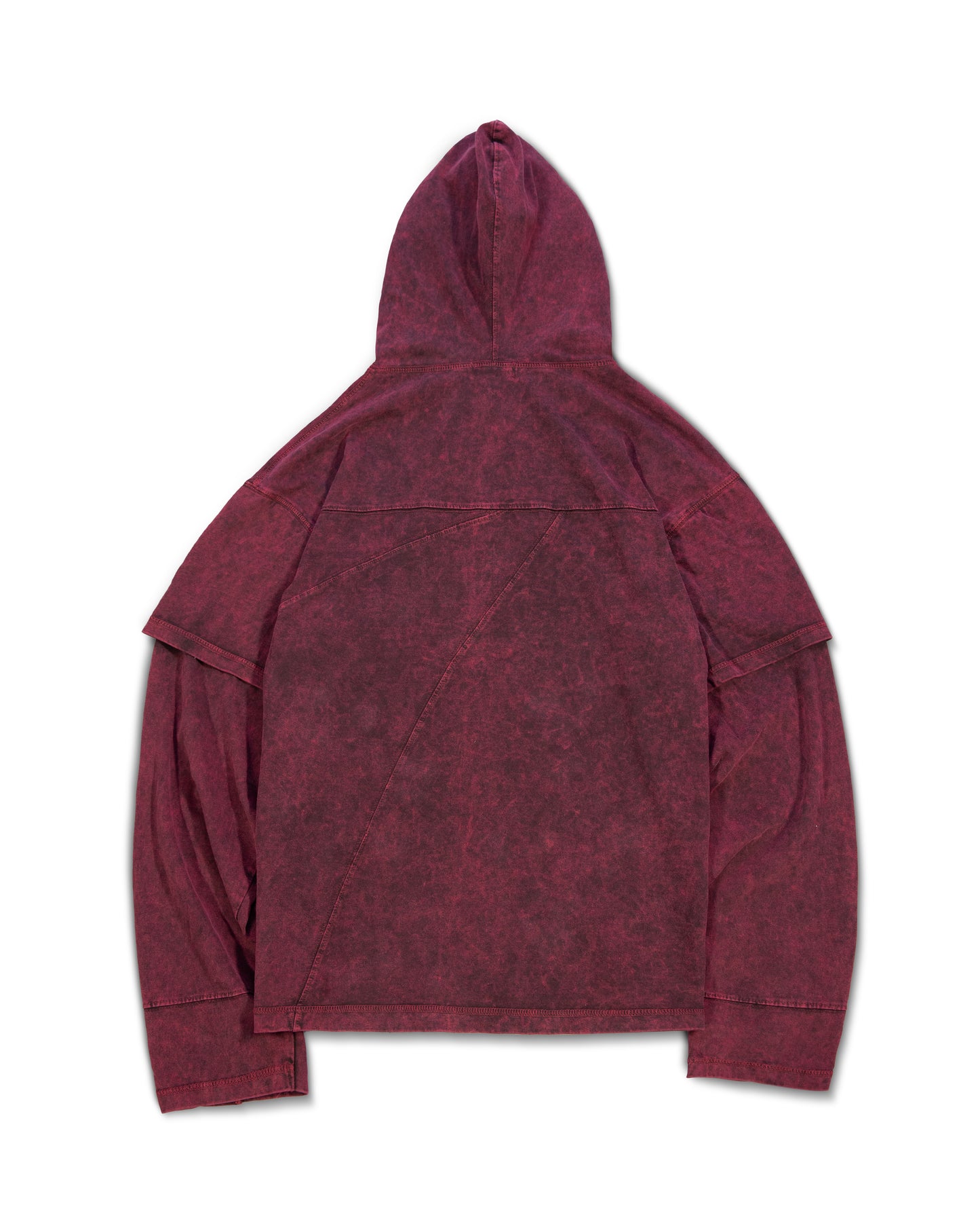 washed-red-guilty-conscience-hood-t-shirt goldie astoud