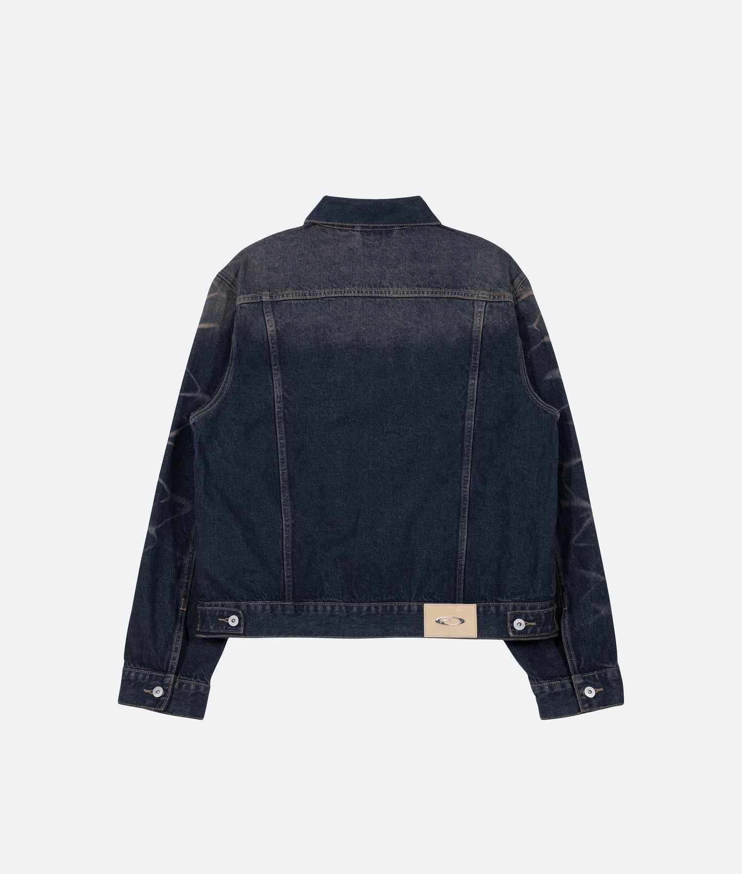 FRAGILE® Dark Blue Wash Denim Jacket