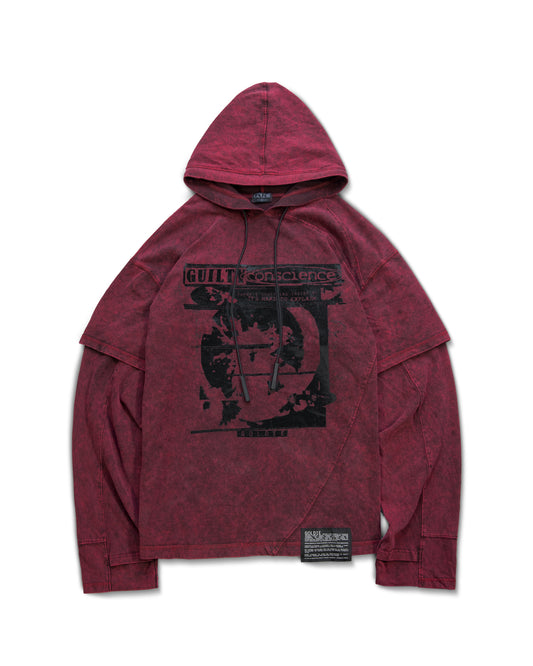 washed-red-guilty-conscience-hood-t-shirt goldie astoud