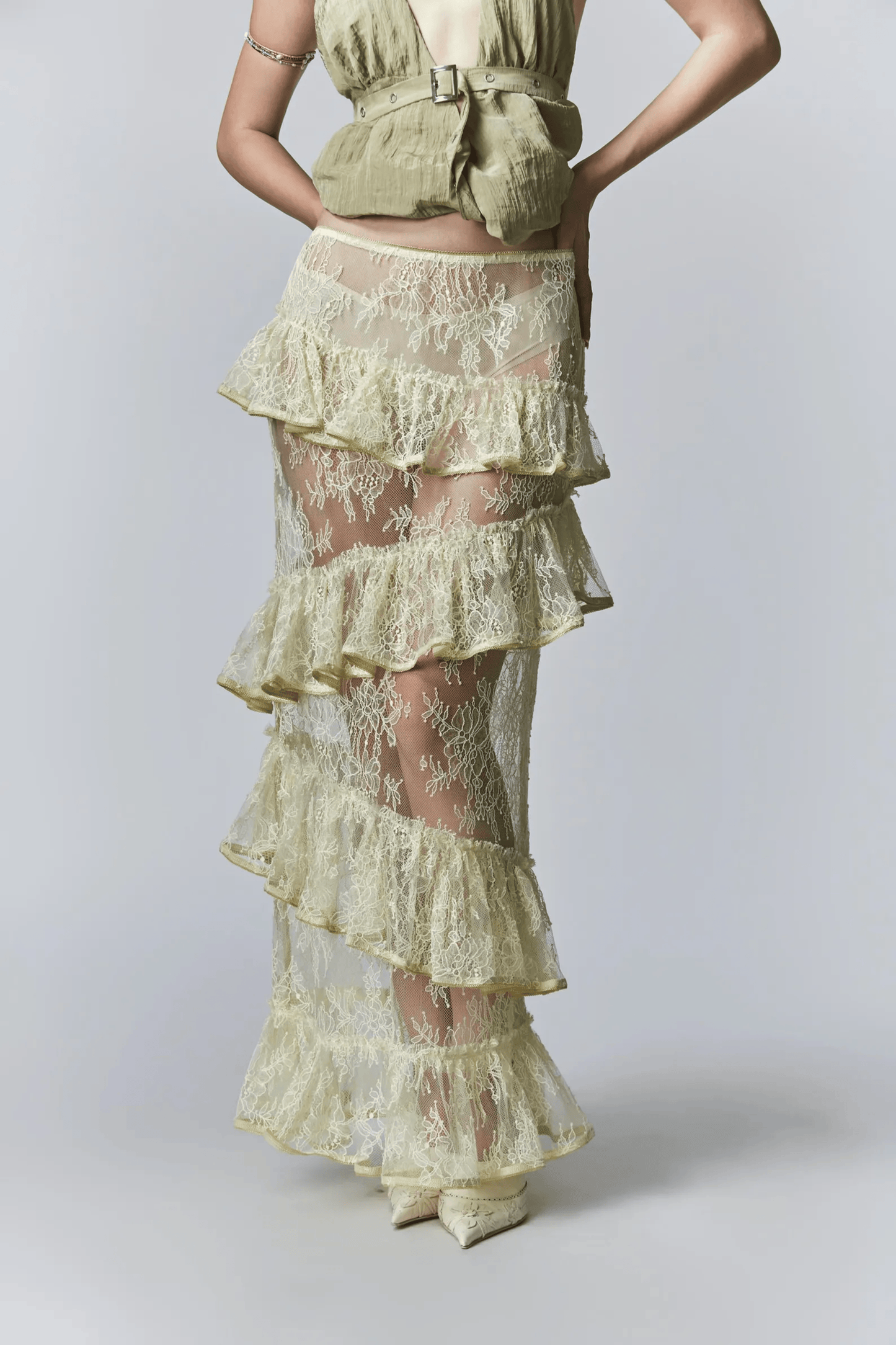 champagne-weather-skirt aka.mydinh astoud