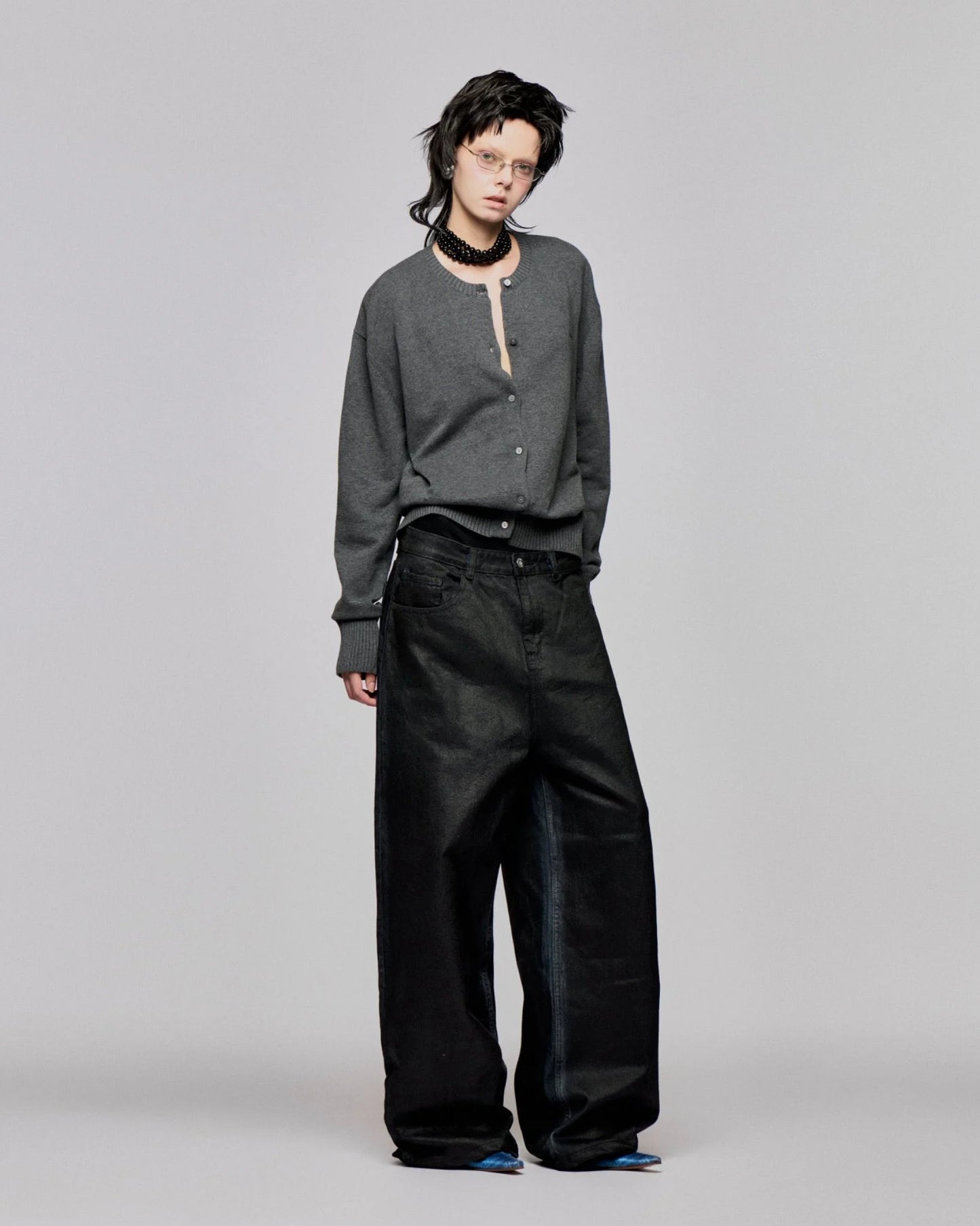 moon-gray-autumnal-knit-cardigan lider astoud
