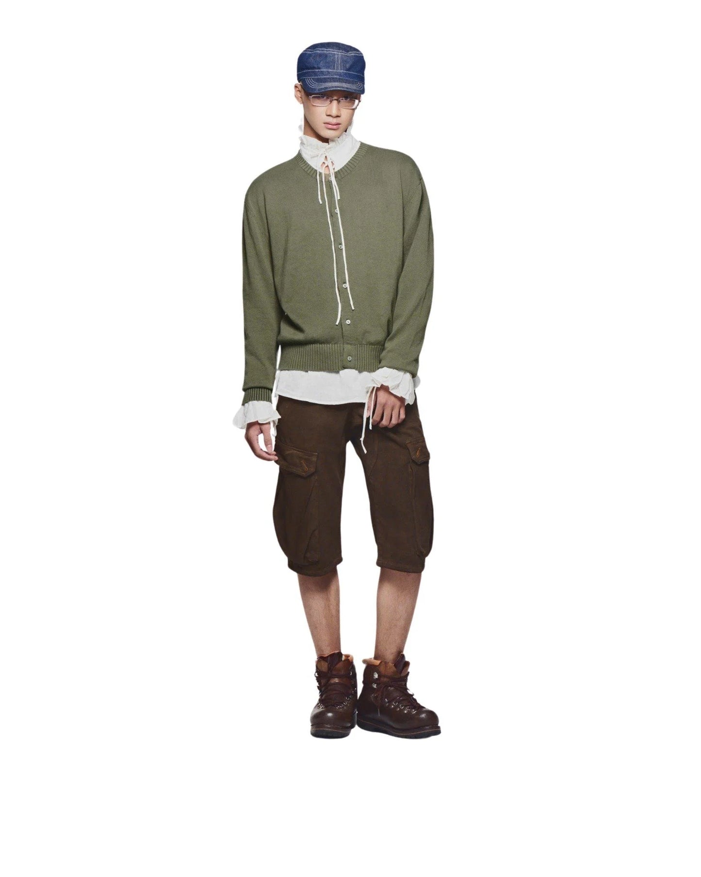 olive-autumnal-knit-cardigan lider astoud