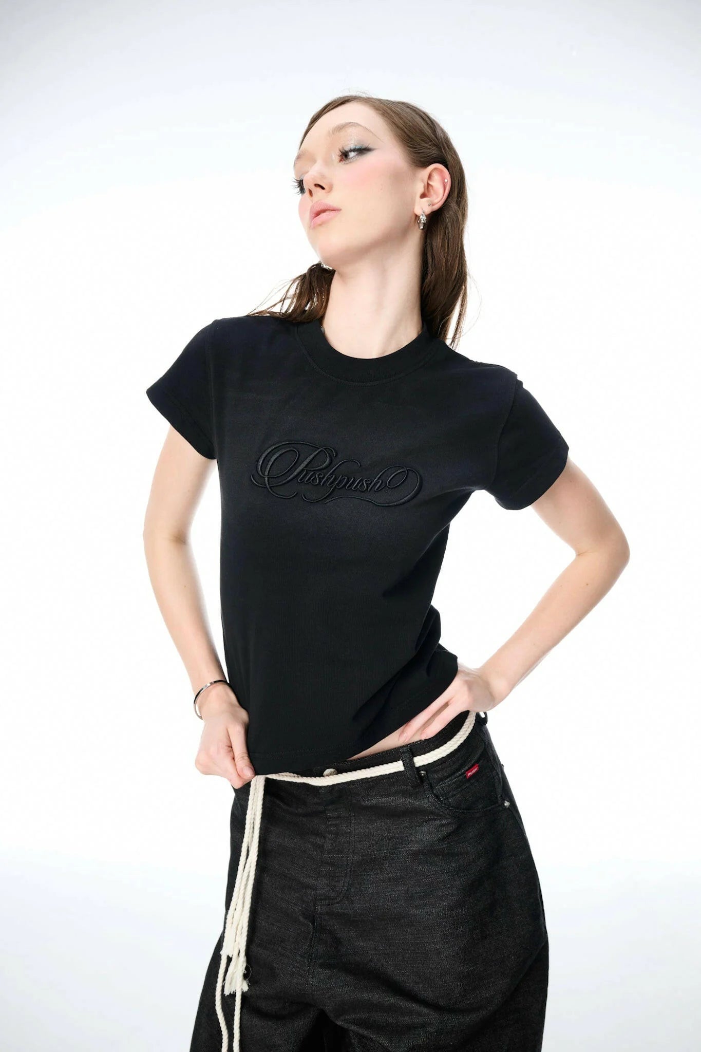 embroidered-baby-tee push push astoud