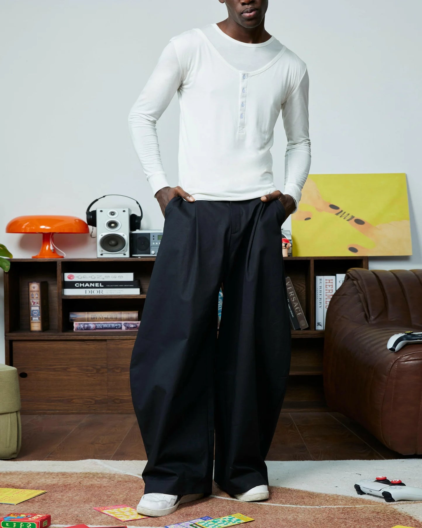 black-khaki-pants push push astoud