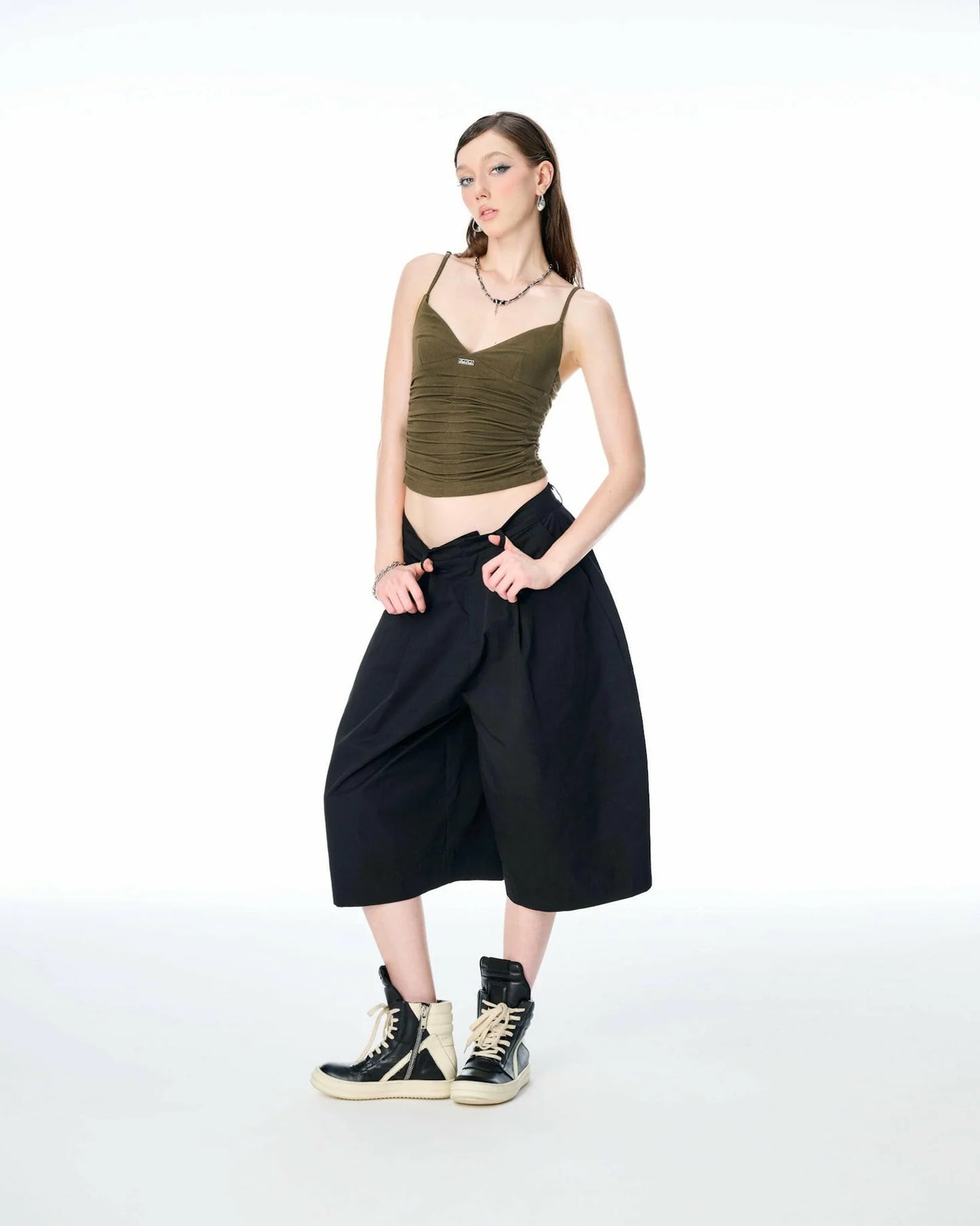 olive-ripple-top push push astoud