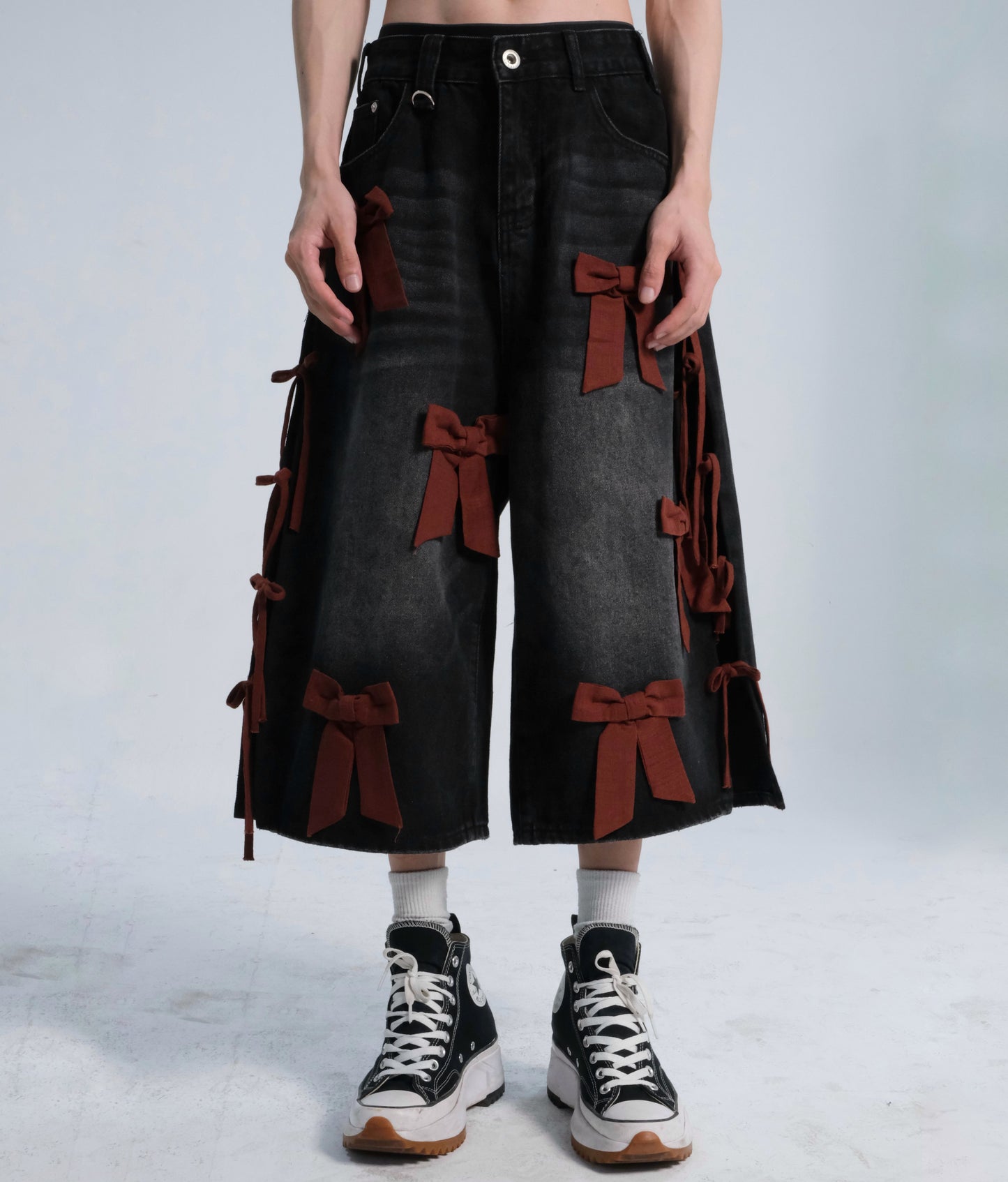 gray-black-rong-culottes-jean an heritage astoud