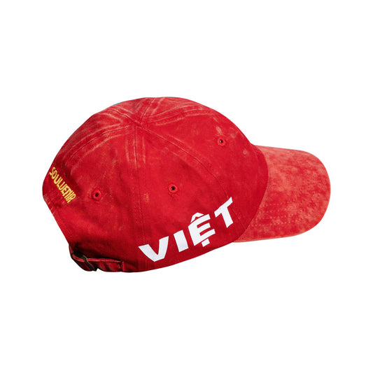 vietnam-cotton-hat-red - astoud soulvenir