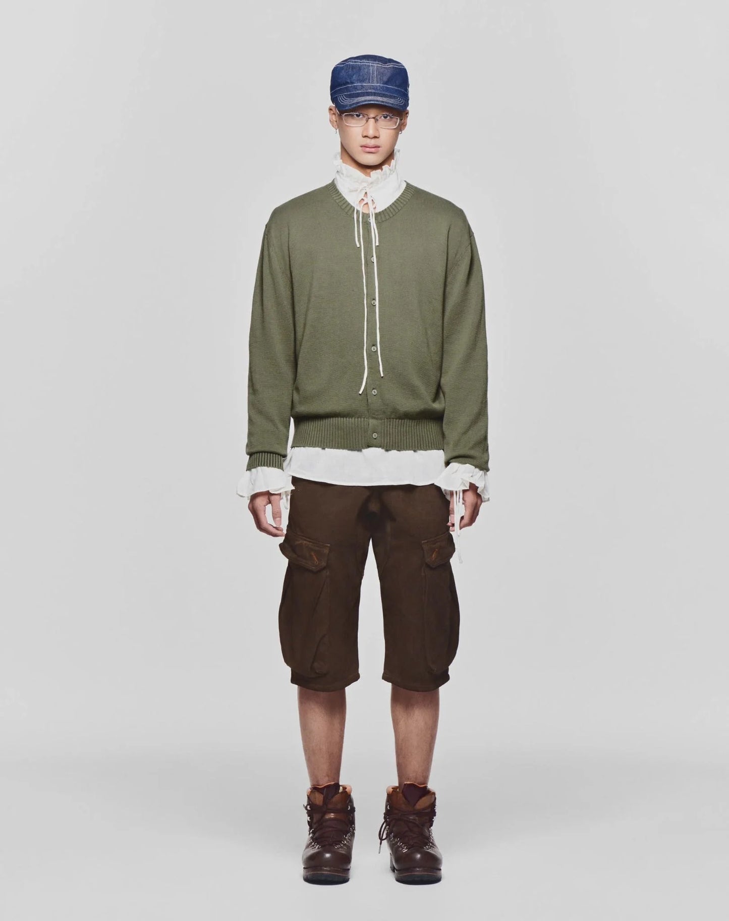 olive-autumnal-knit-cardigan lider astoud