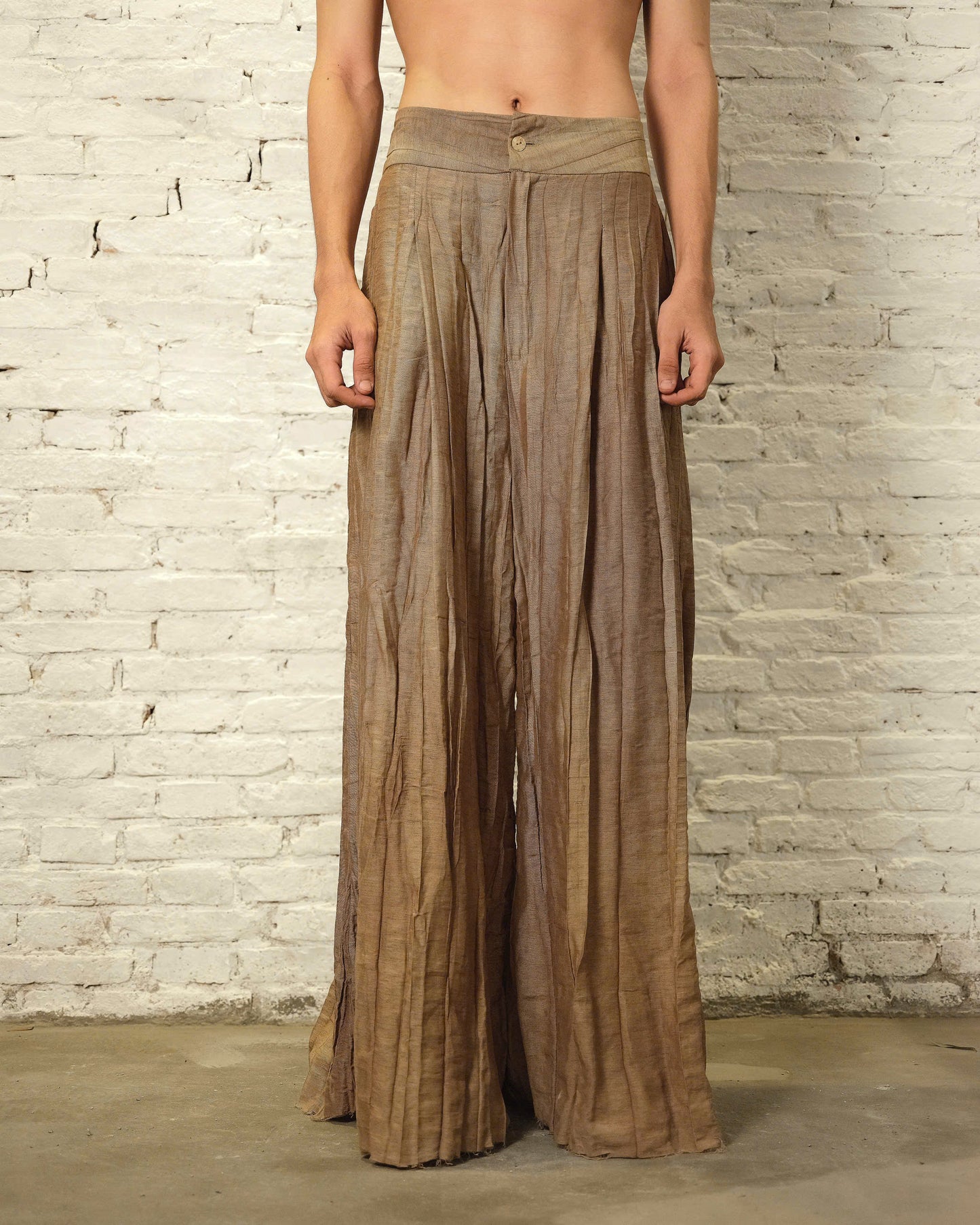 sediment-brown-chay-dong-palazzo-wide-leg-pants an heritage astoud
