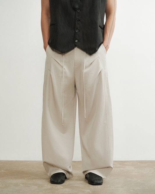 Beige Cedar Pants AIN Astoud