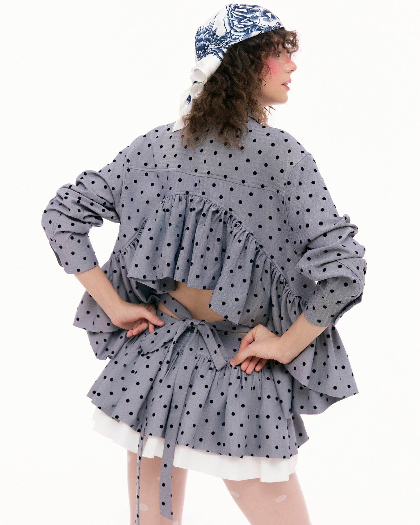 Dark Gray Ladybug Shirt