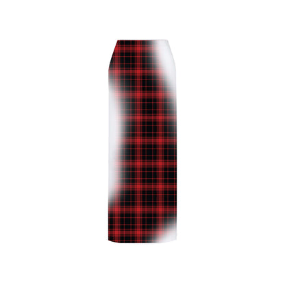 FADING CHECKERED SKIRT